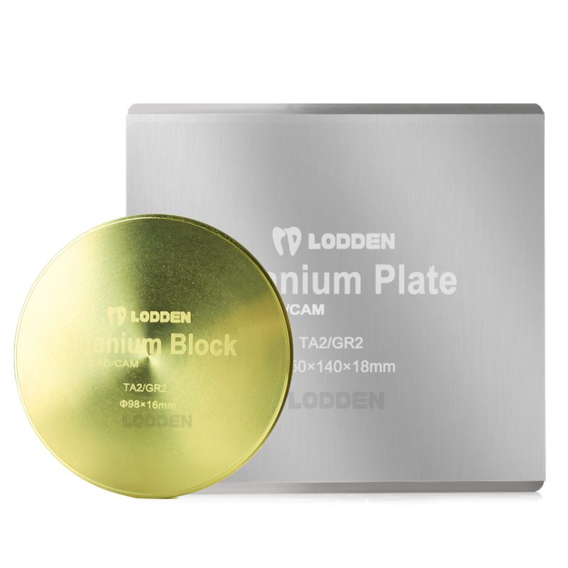 Tandheelkundige Titanium Blokken