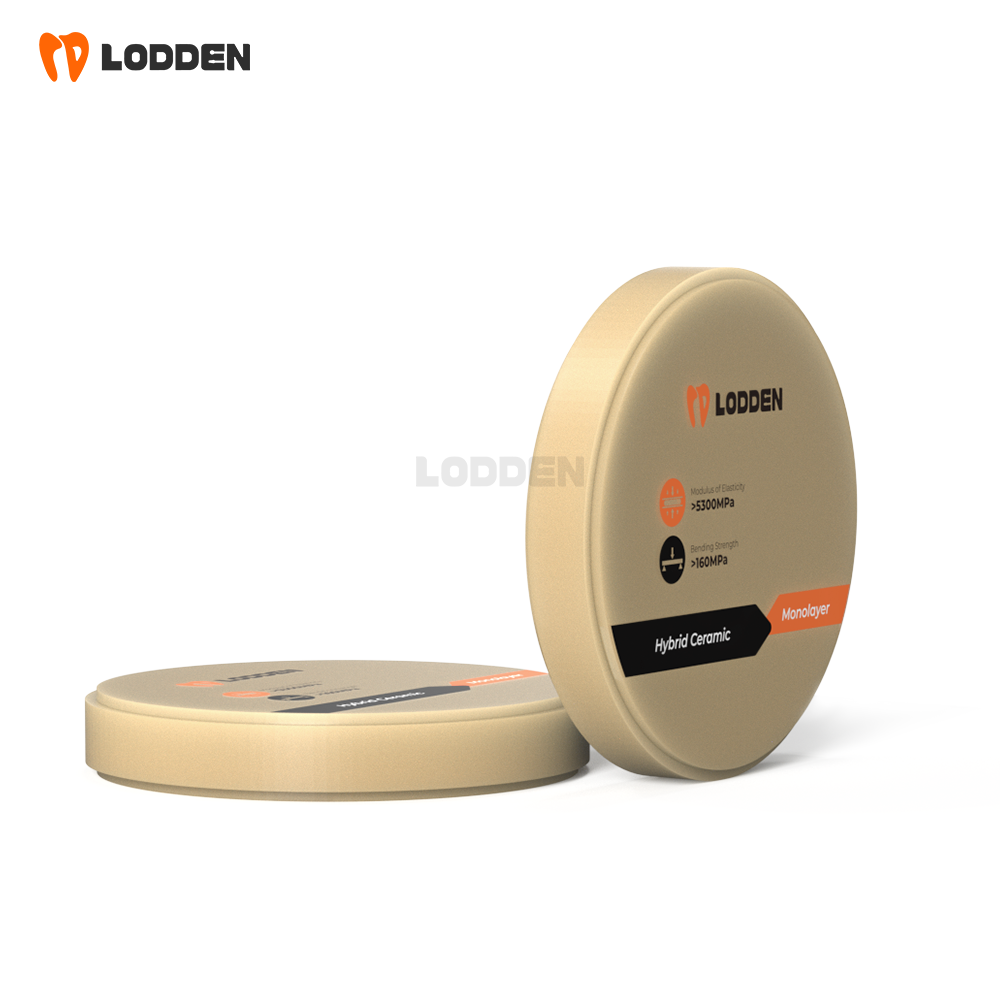Lodden Dental Cerámica Híbrida - Disco Monocapa
