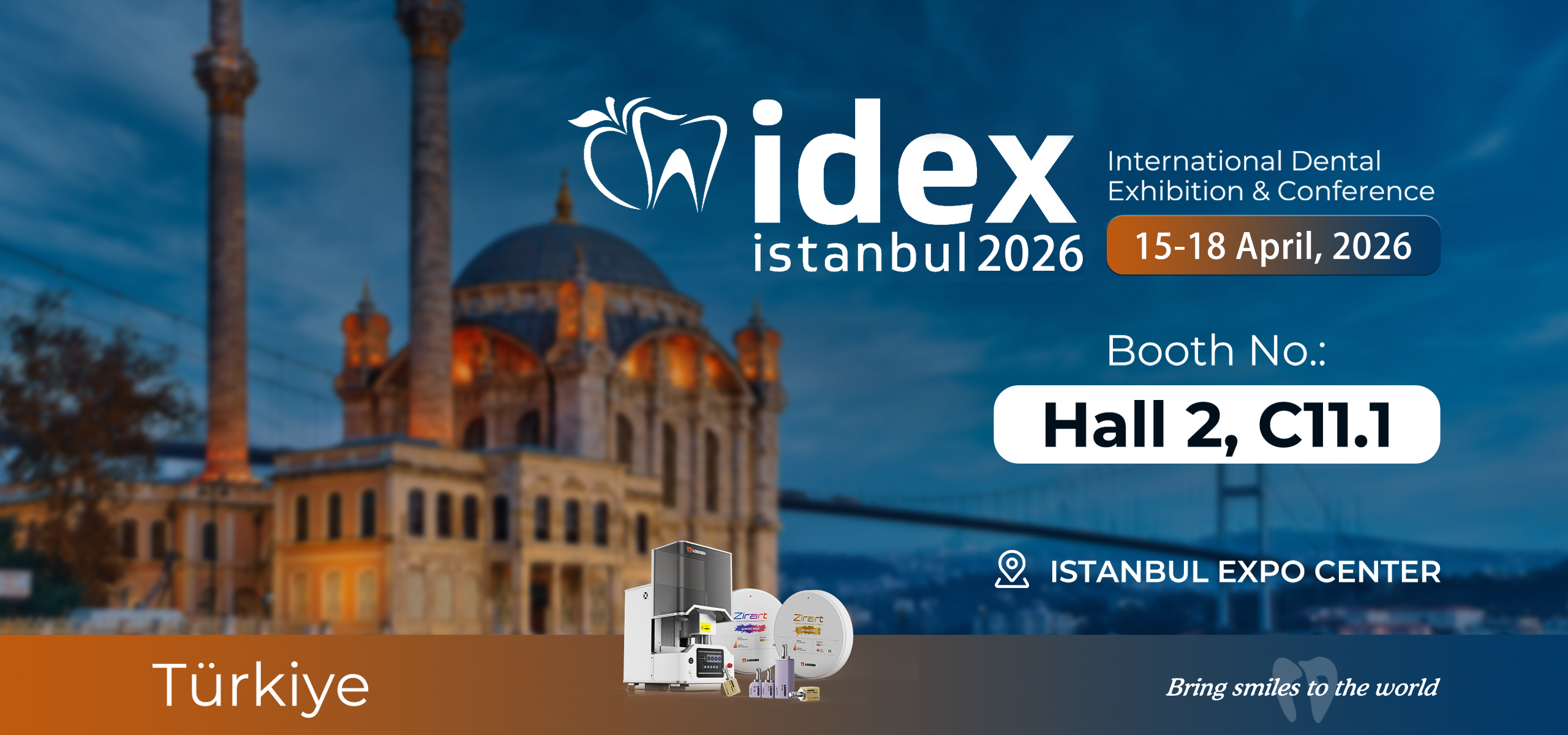 2026 Idex Istanbul Ausstellungsplakat