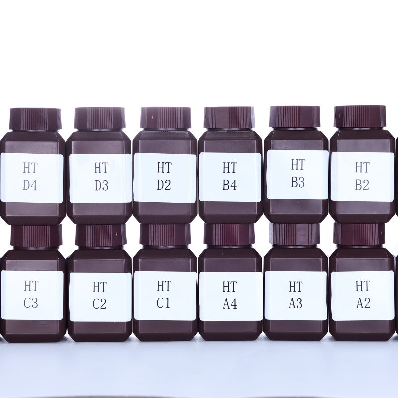 Líquido de coloración dental para el matiz de la circonia - Set HT