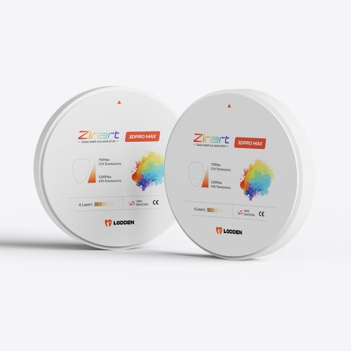 Lodden ZirArt 3D Series - 3D PRO MAX Zirconia BLock